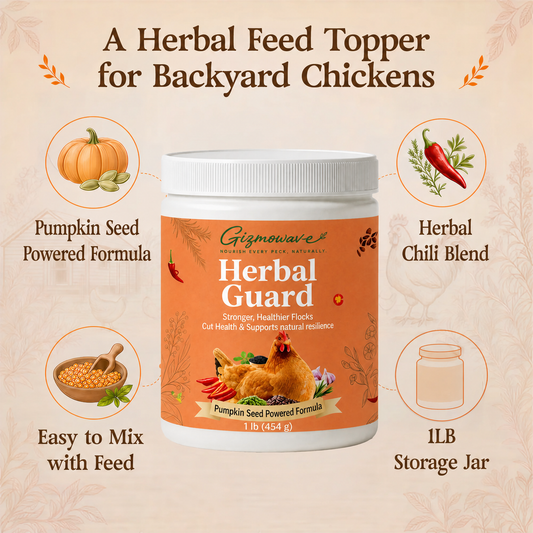gizmowave Herbal Guard feed topper overview