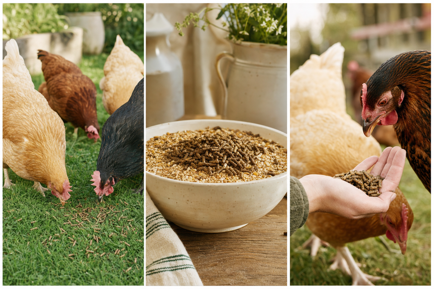 Three simple ways to offer dried black soldier fly larvae